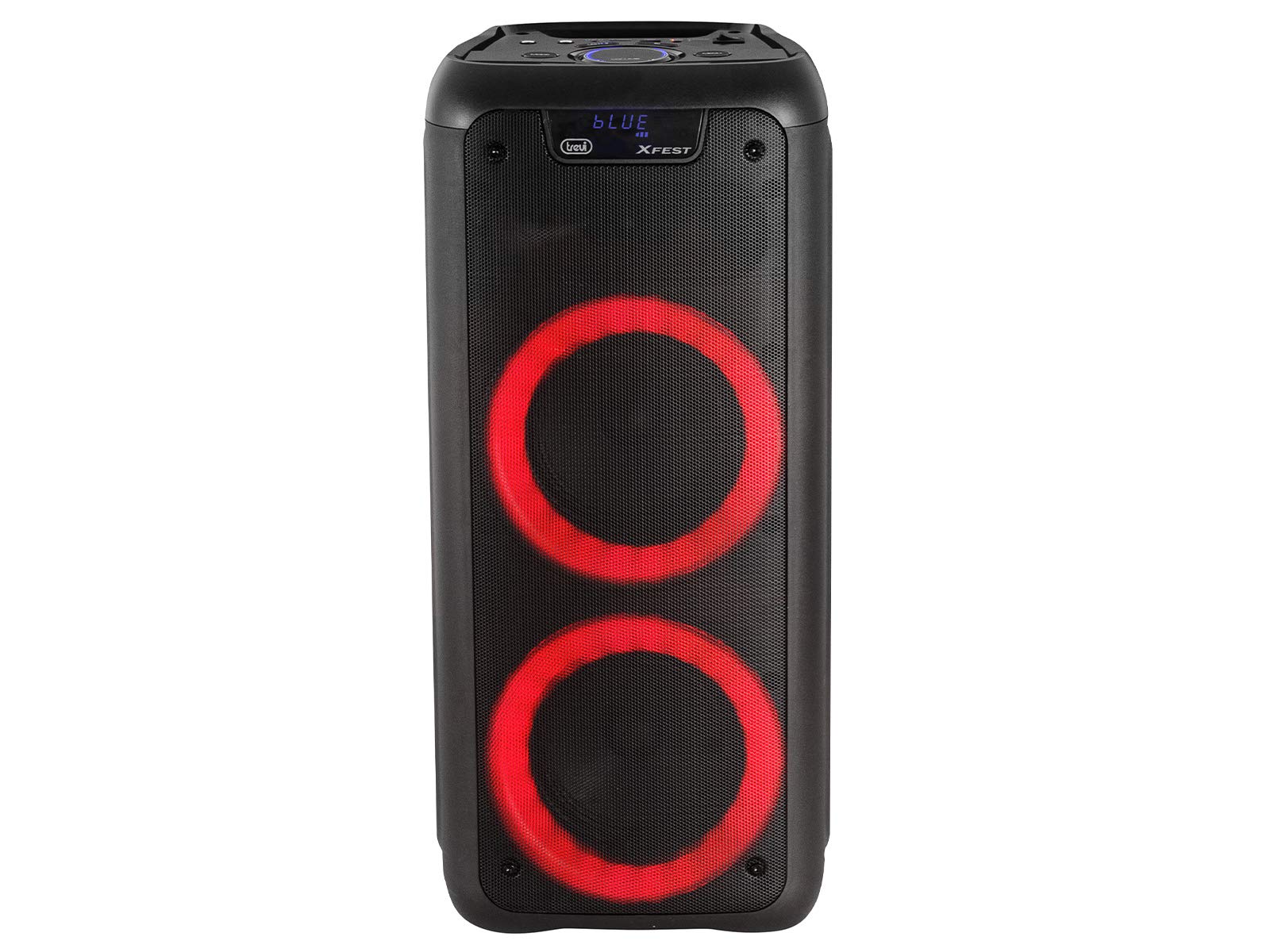 Trevi XF 600 Amplificador Karaoke, 80W con BT, Color: Negro