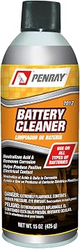 Penray 7012 Battery Cleaner - 15-Ounce Aerosol Can