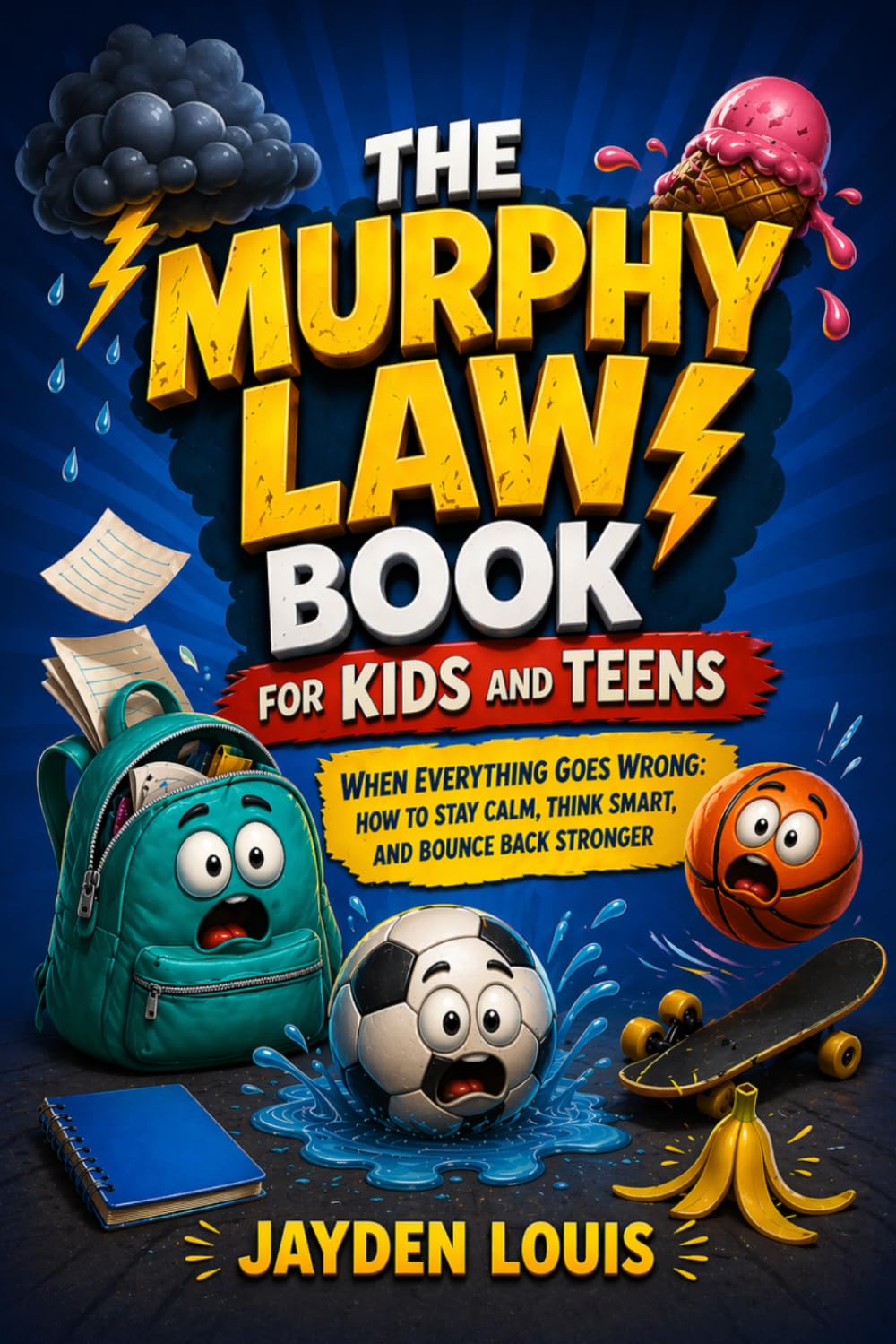 THE MURPHY LAW BOOK FOR KIDS AND TEENS: “When Everything Goes Wrong: How to Stay Calm, Think Smart, and Bounce Back Stronger”