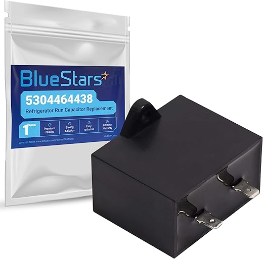 Ultra Durable 5304464438 Refrigerator Run Capacitor Replacement Part by Blue Stars – Exact Fit For Frigidaire &amp; Kenmore Re