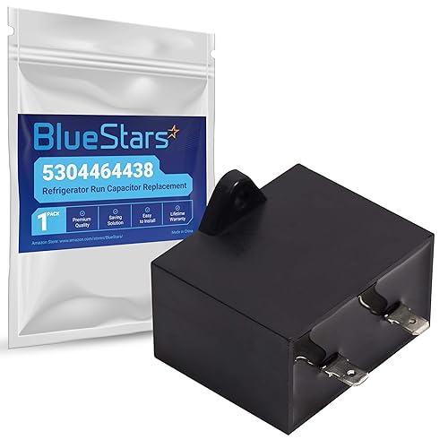 BlueStars 5304464438 Reemplazo del condensador de funcionamiento del refrigerador – Compatible con refrigeradores Frigi-daire Kenmore – Reemplaza