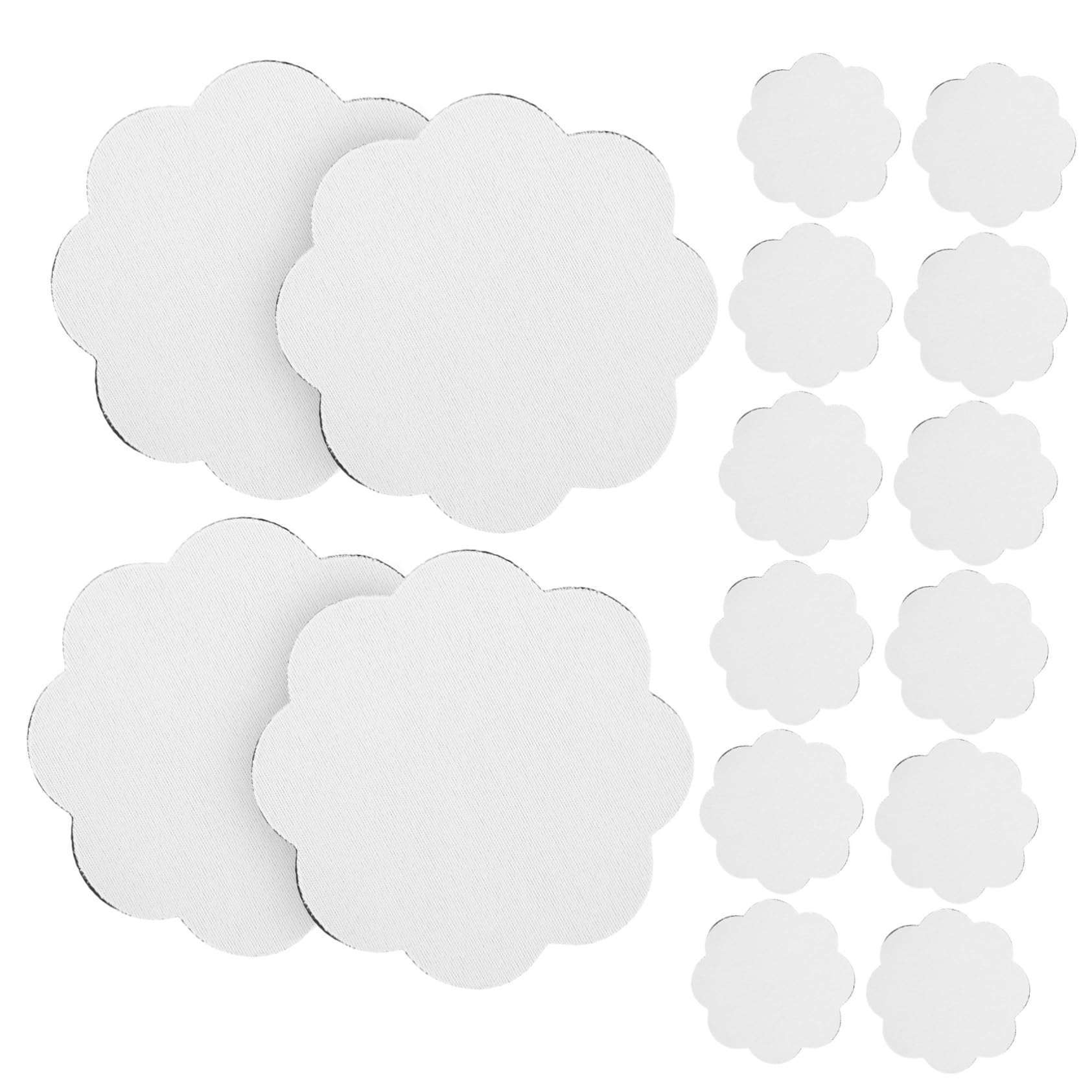 ULTECHNOVO 120 Piezas Posavasos Sublimación para Personalizar Cojines para Taza de Duradero para DIY Absorben Calor Aptos para Decoración y Uso Doméstico