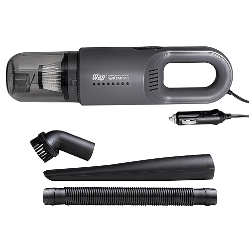 WAP Aspirador de Pó Automotivo Car 12V2, Portátil, 420ml, com Recipiente Removível e Filtr...