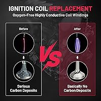 Vista 8 de BDFHYK Paquete de bobinas de encendido UF-735 y bujías de iridio SP539 compatibles con Fusion 1.5L L4 2014-2020 Escape 1.5L L4 2017-2019 DS7Z12029A