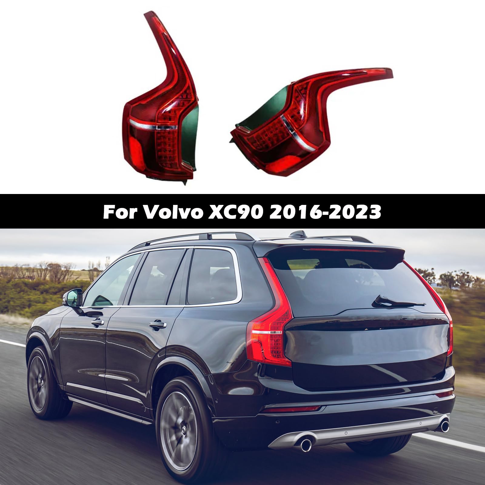 Amazon.com: MACIMAI LED Right Tail Light for Volvo XC90 2016 2017