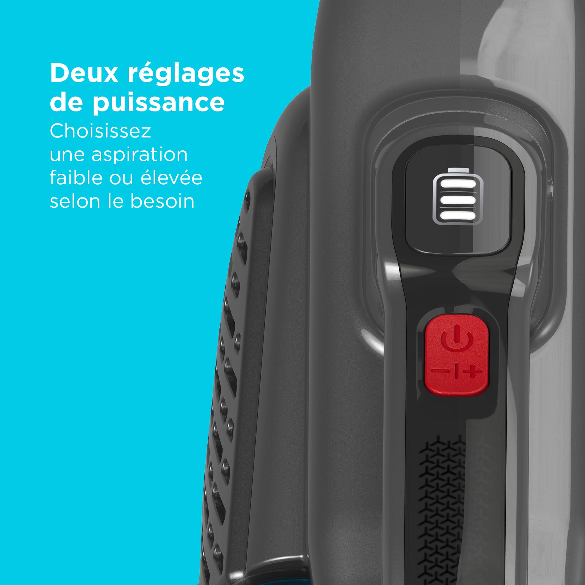 BLACK+DECKER - Aspirateur à Main sans Fil 12V, BHHV315B-QW