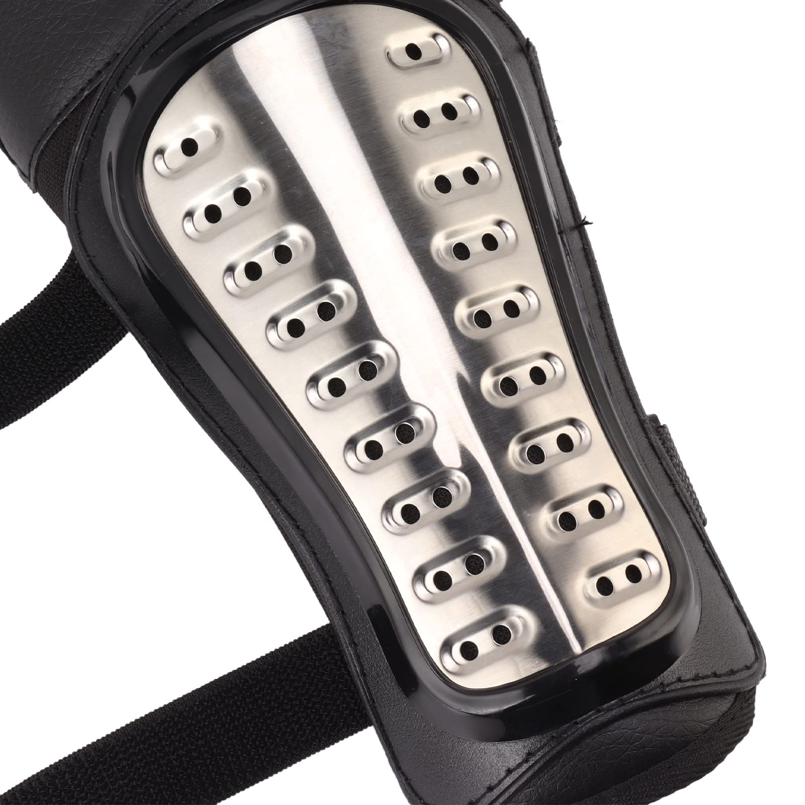 Rodilleras, Coderas, Equipo de Protección Ajustable y Transpirable para Motociclismo, esquí, Unisex, Negro, Talla única, 2 Pares