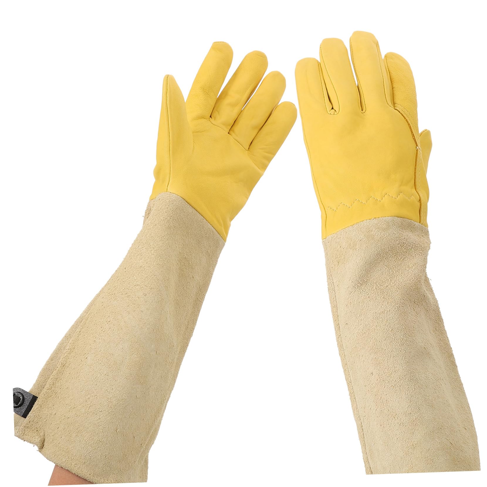 VALICLUD Guantes Protectores De Jardinería Tallando Protección Equipo Calentador De La Espina Deber Mascota Resistente Frío Hombres De Seguridad Hebilla De Ajuste