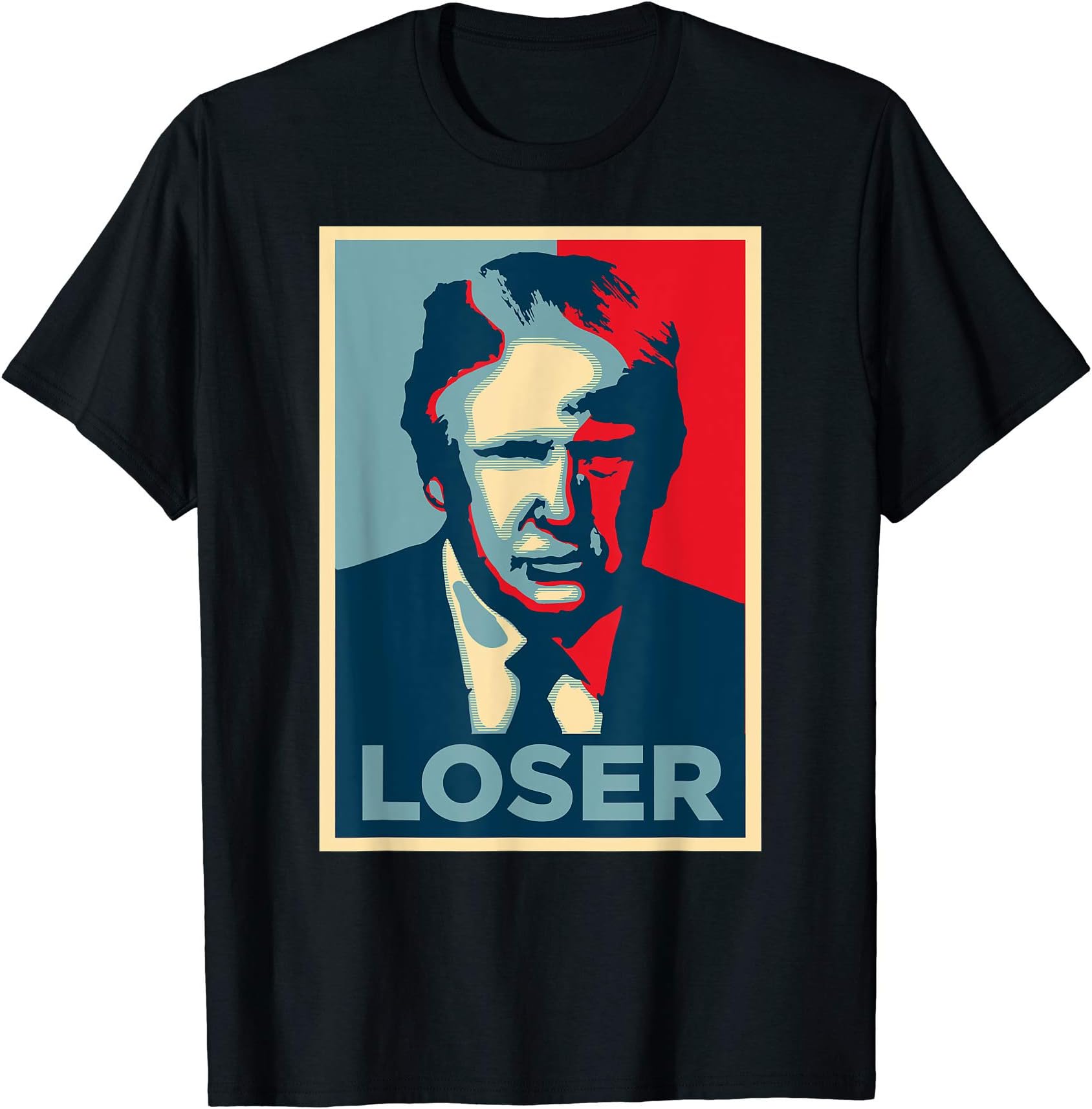 Anti Trump Peace & Justice ApparelAnti Trump Obama Hope Poster Loser T-Shirt