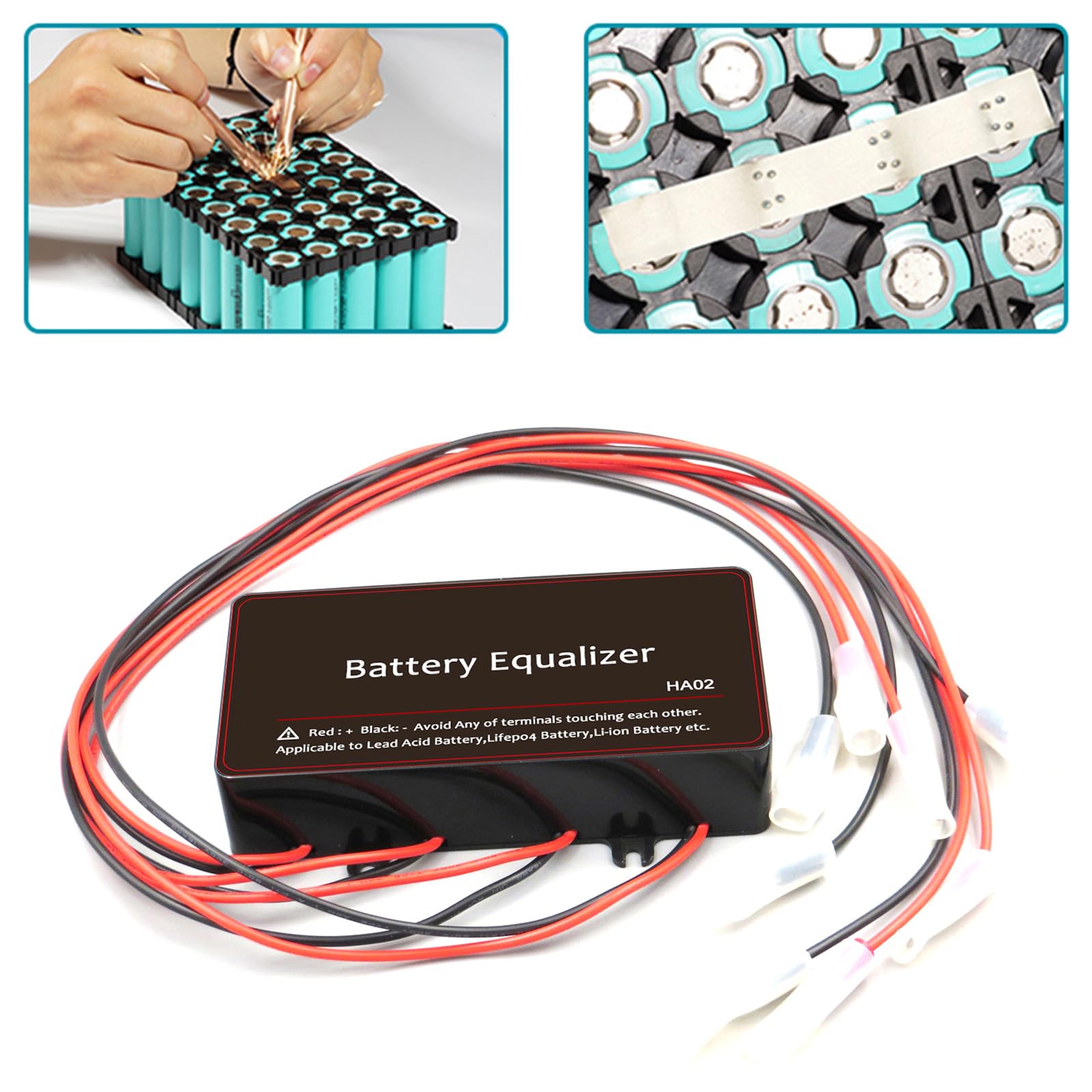 Tensione dell'esposizione a LED della batteria per il monitor digitale 4x12V al litio 48V al piombo
