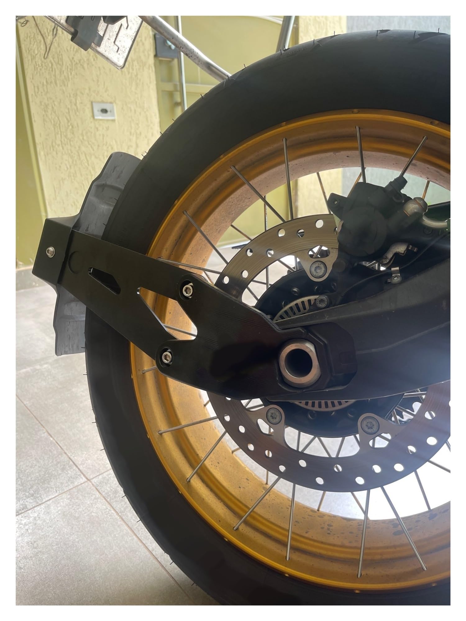 Parafango Moto Moto Ruota Hugger Parafango per BMW F850GS F750GS F850GSA per ADV 2018-2022 Parafango Posteriore Fango Copertura Hugger Paraspruzzi Guardia Paraspruzzi