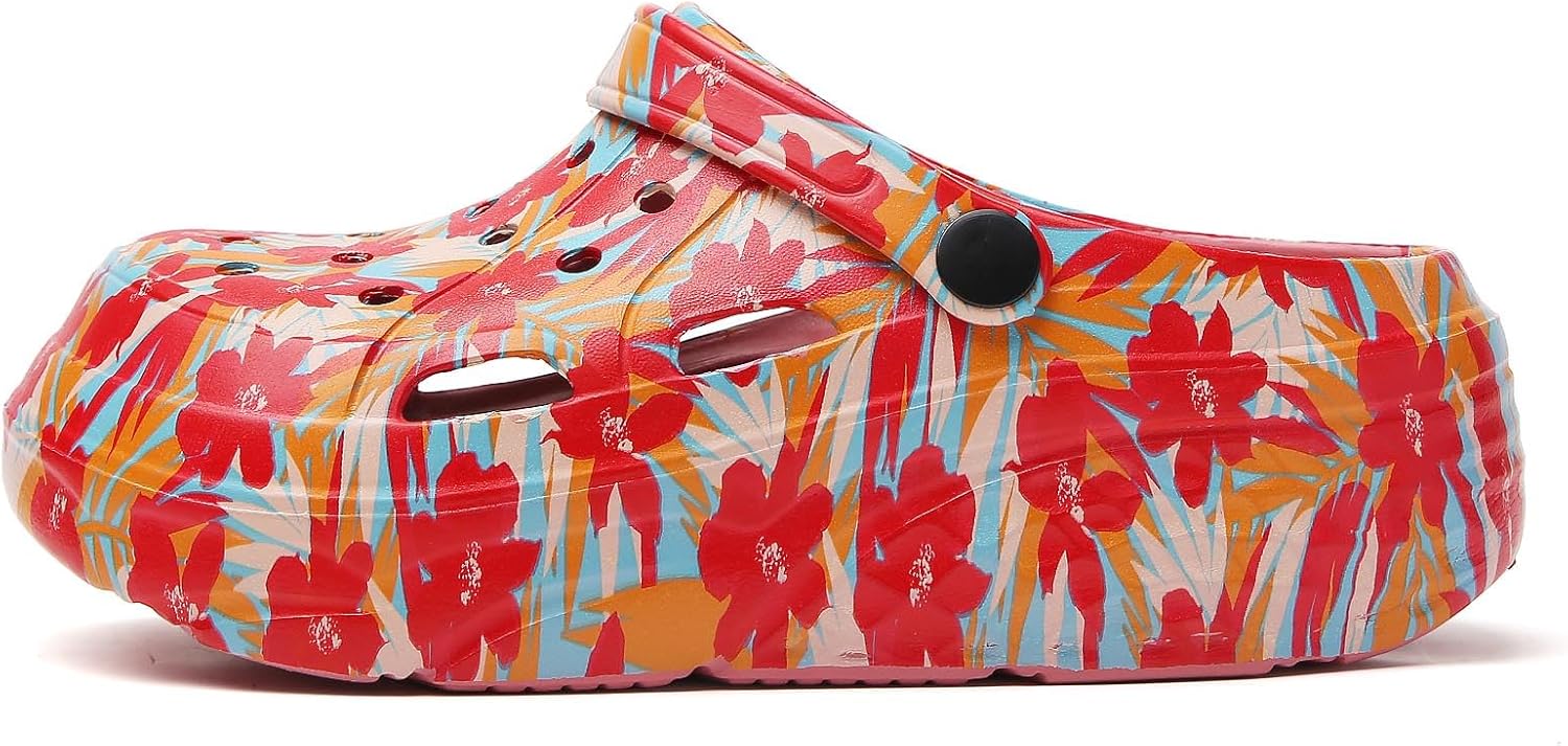 Meidiastra Women's Platform Clogs Slippers Slip On Slide Wedge Sandals for Women - Image 5