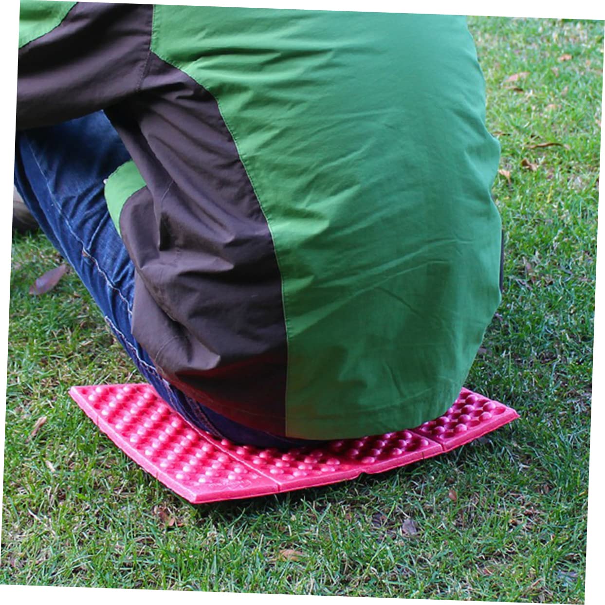 Toddmomy Folding Waterproof Seat Cushion Foam Camping Mat Lightweight Pad for Outdoor Activities