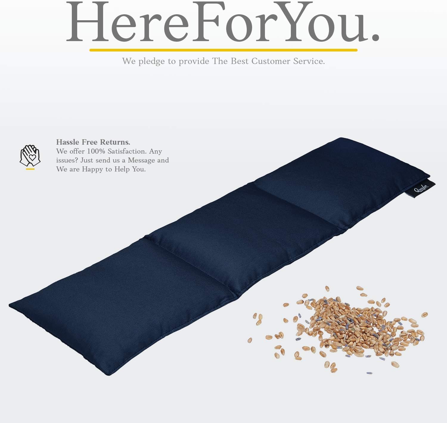 heated neck wrap lavender