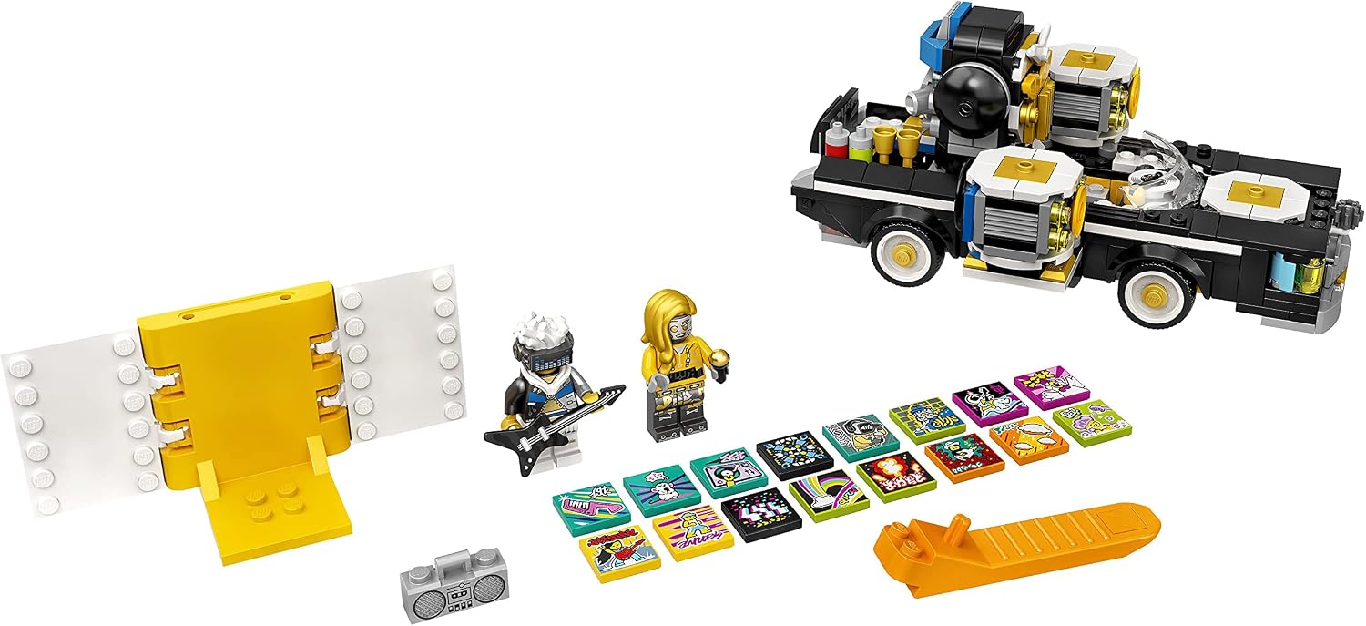 Lego VIDIYO Robo Hiphop Car 43112 Building Kit Toy, Inspire Kids to Direct and Star in Their Own Music Videos; New 2021 (387 Pieces)