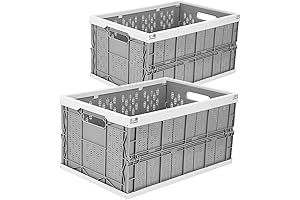 Livememory Large Plastic Crate