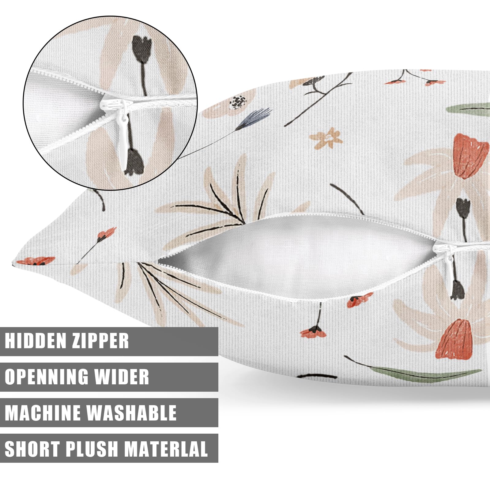 XPHZZL Cushion Cover 2 Pack 60 x 60 cm - Image 4