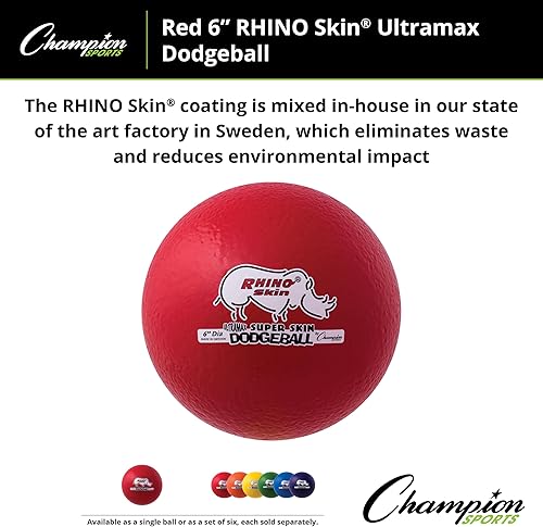 Miniatura 4 de Champion Sports Rhino Skin Ultramax Dodgeballs