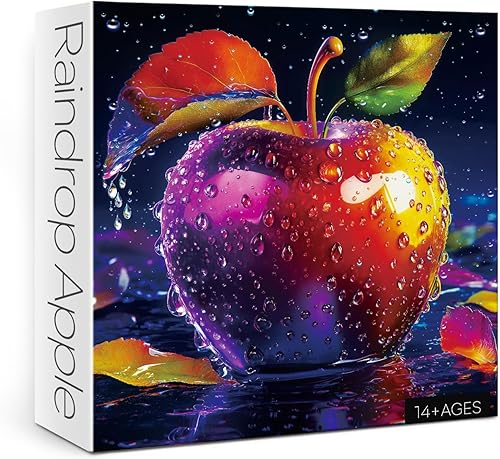 Miniatura 9 de Coloridos rompecabezas de peces de arrecife de coral del océano para adultos, 1000 piezas, hermoso rompecabezas de animales marinos, rompecabezas