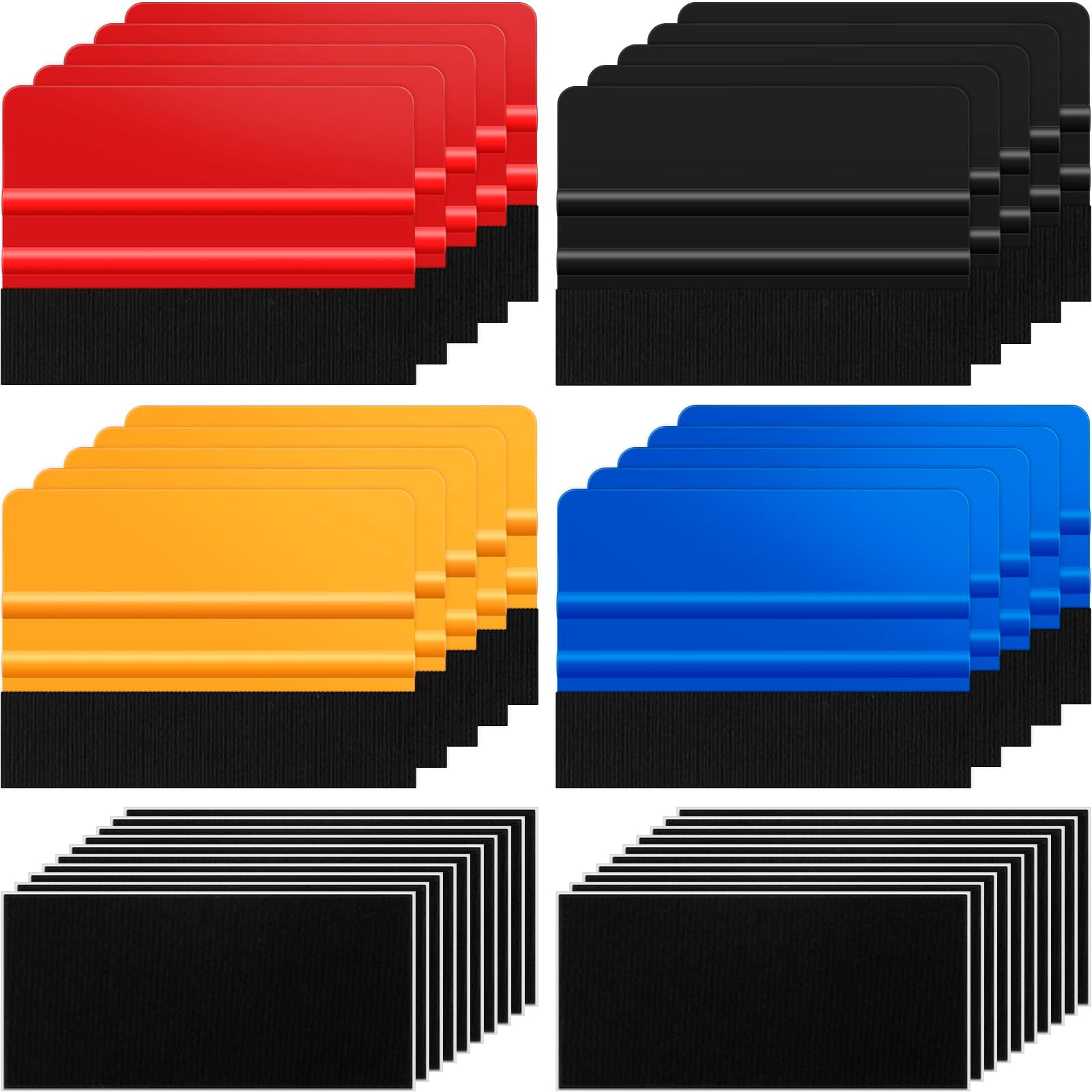 20 Pack 4 Inch Vinyl Wrap Squeegee