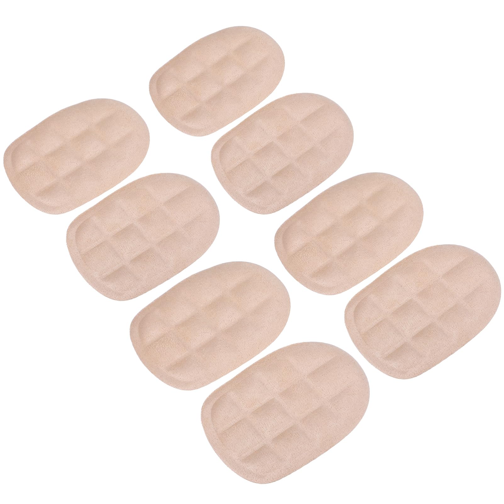 PACKOVE 16paare Gel-heel Pads Atmungsaktive Und Selbstklebende Fersenkissen Für Damen Und Herrenschuhe Komfortable Rutschfeste Polster Für Sport Und Arbeitsschuhe