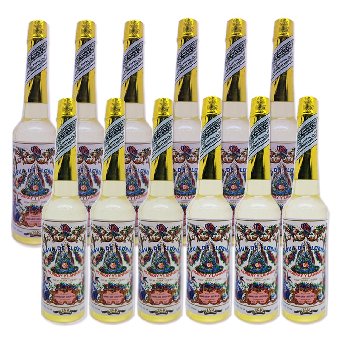 Boemy Pack de 12 Botellas Water Florida de 270 ml c/u - Agua de Energía y Espiritualidad