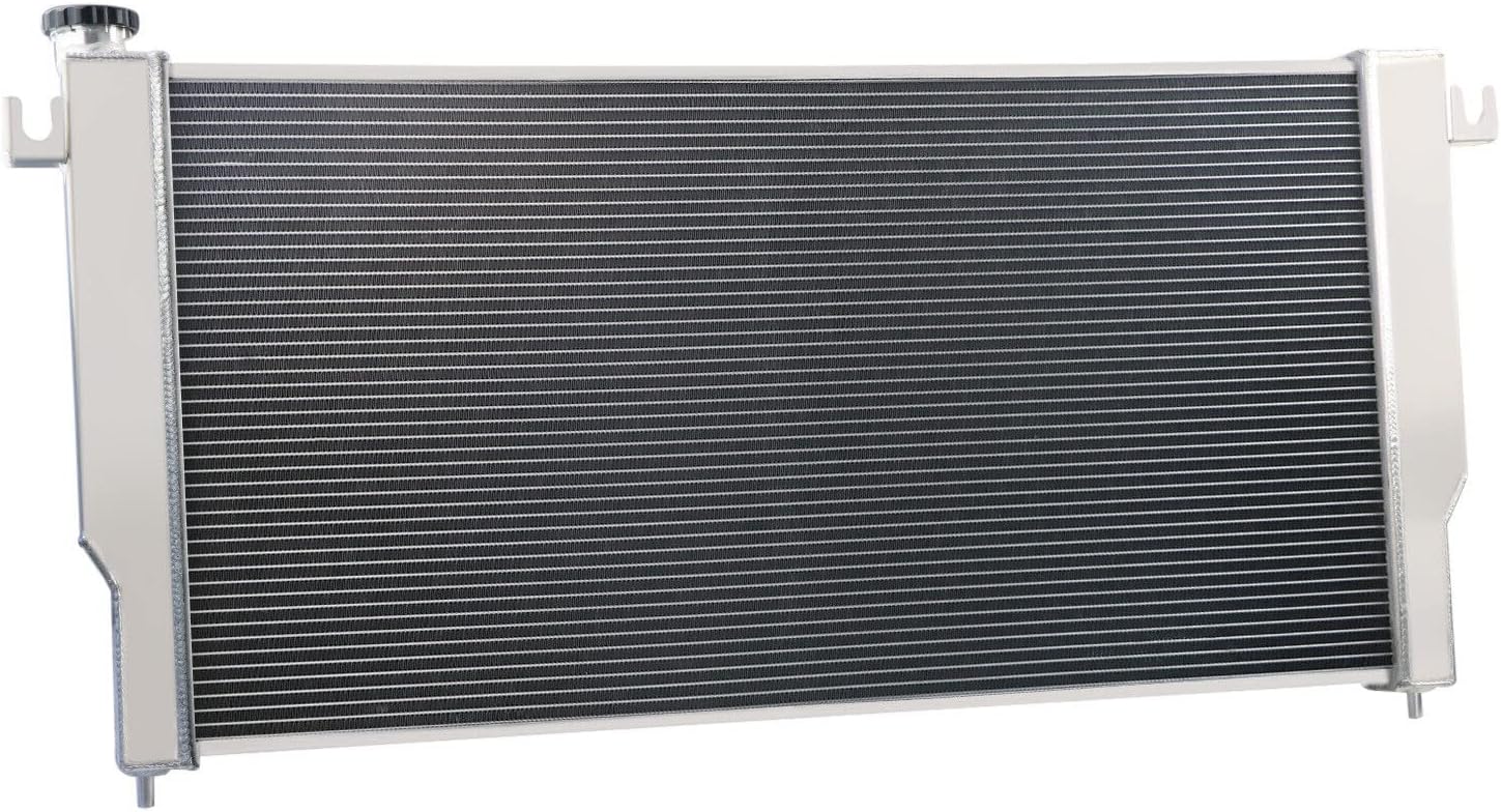 DPI1553 Radiator for 1994-2002 Dodge Ram 2500 3500 Quad Cab/Club Cab for 2001 Dodge Ram 3500 Quad Cab 5.9L Turbo Diesel Cummins 4 Row Aluminum Radiators 94 95 96 97 98 99 00 01 02