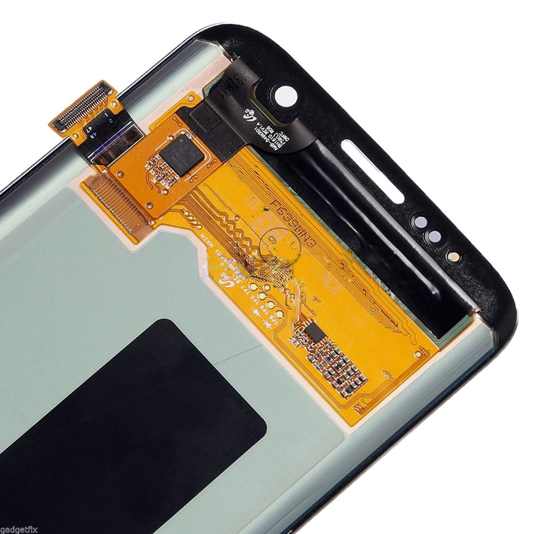 Akcesoria telefonów komórkowych Oryginalny wyświetlacz LCD + panel dotykowy dla Galaxy S7 EDGE / G9350 / G935F / G935A / G935V, G935FD, G935W8, G935T, G935U (srebrny)