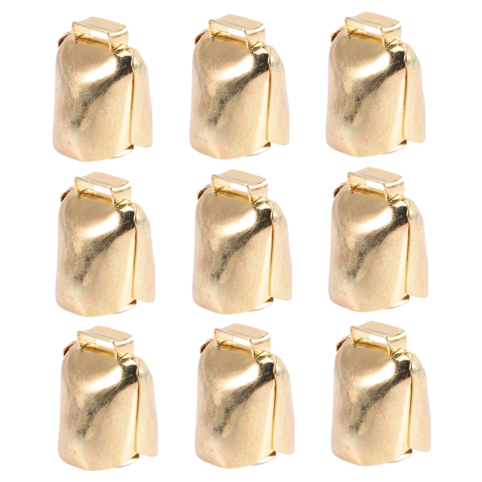 CIYODO Pet Necklace Bells 10pcs Dog Cat Collar Bells Iron Craft DIY Jewelry for Home Decor