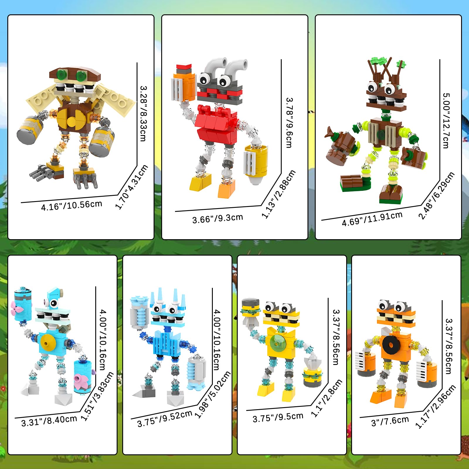 Amazon.co.jp: Sing Monsters 7in1 Epic Wubbox 組み立てセット、レア