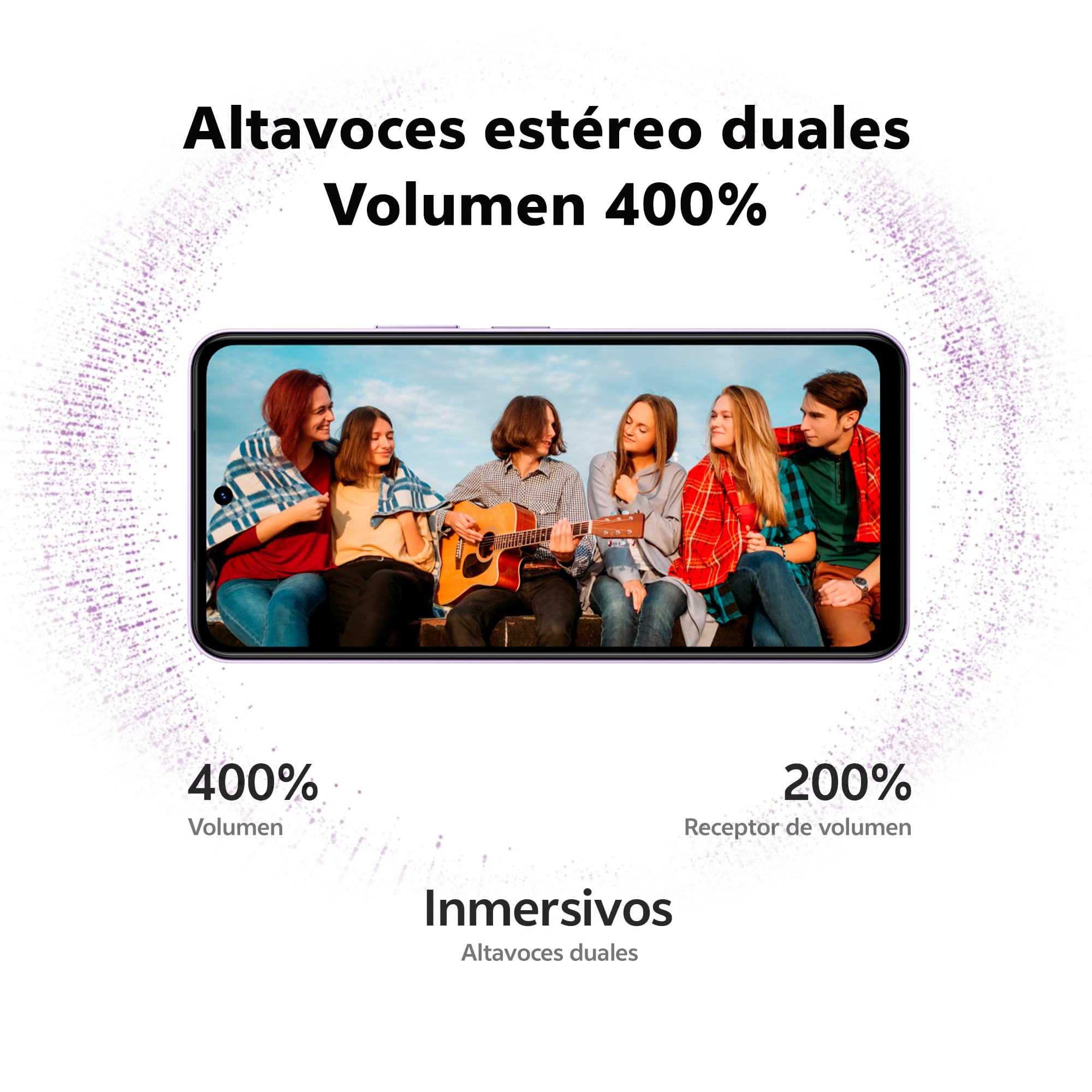 vivo Y21d, Smartphone 6 GB RAM + 256 GB, cámara Principal de 50 MP, Pantalla HD+ de 6,68" y 90 Hz, batería de 6500 mAh, FlashCharge de 44 W, IP68 e IP69, Doble Altavoz, Doble SIM, Sistema Android