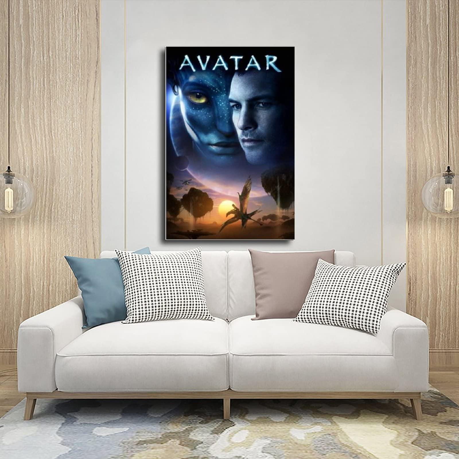 Avatar The Way Of Water, Affiche De Film Fantastique De Science-fiction, Impression D'affiche Sur Toile, Art Mural De Film Classique Pour Décoration De Chambre, Idée Cadeau Unique - France