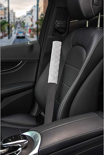 Miniatura 3 de Almohadillas suaves para cinturón de seguridad de automóvil, dos paquetes para todos los propietarios de automóvil para una conducción más cómoda