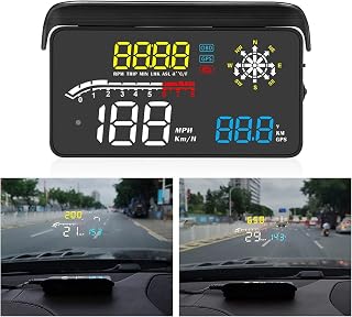 Car Electronics Universal HUD OBD2 Head Up Display Speed Fuel Warning Alarm OBD Scanner Electronic Car Windscreen Projector Data Diagnostic Tool