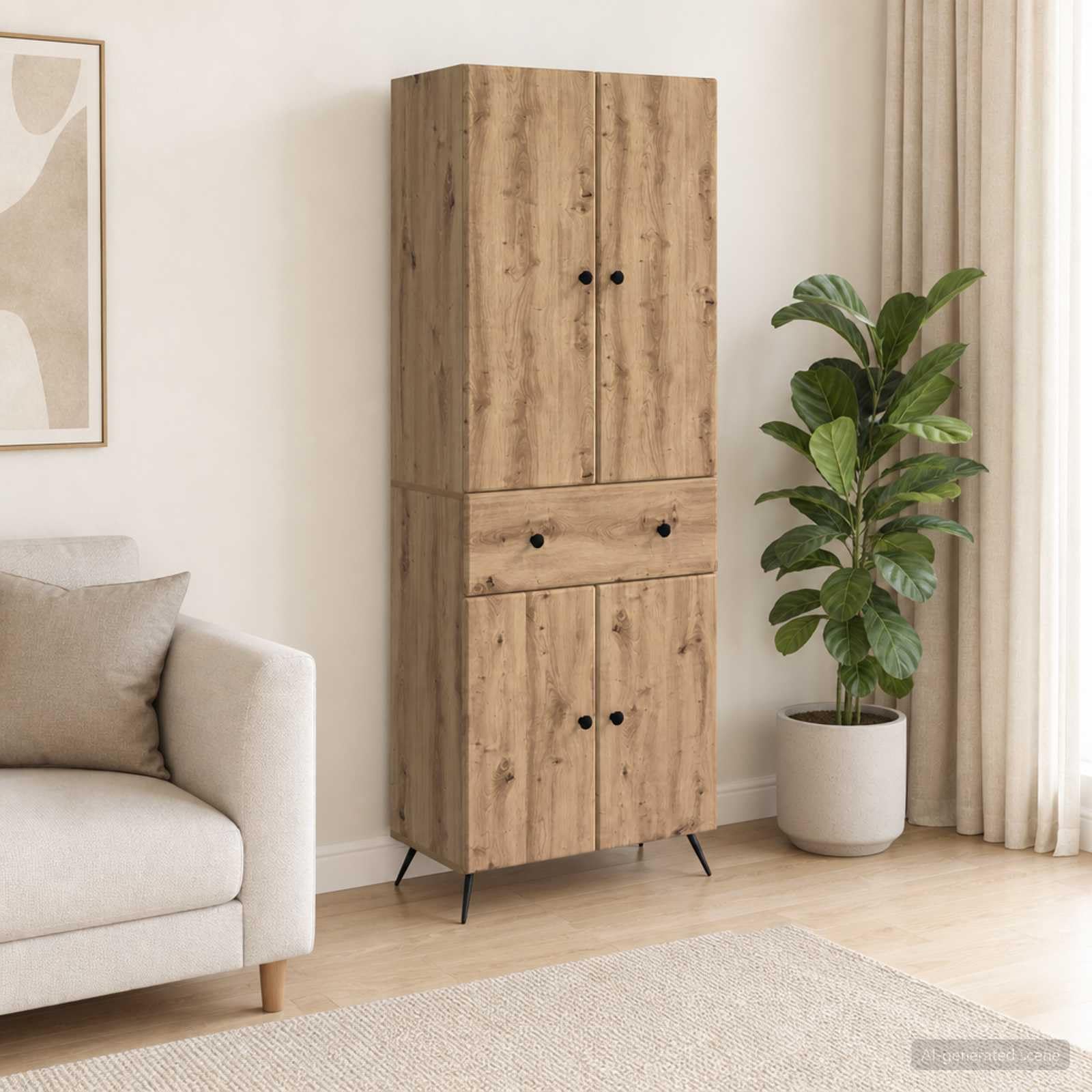 2 uds. Roble Artisan, Aparadores, 52.2 kg-3416915
