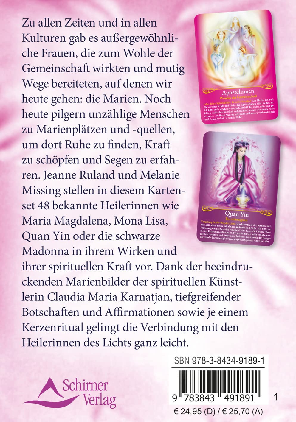 Rückkehr der Marien - Die Heilerinnen des Lichts: 48 Karten mit Begleitbuch