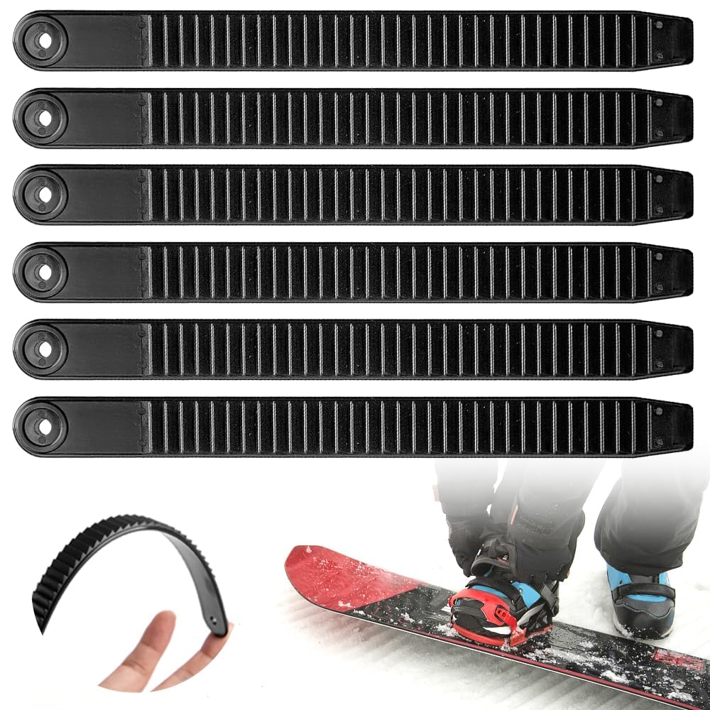 Correas de Tobillo para Snowboard 3 Pares de Repuesto Unión