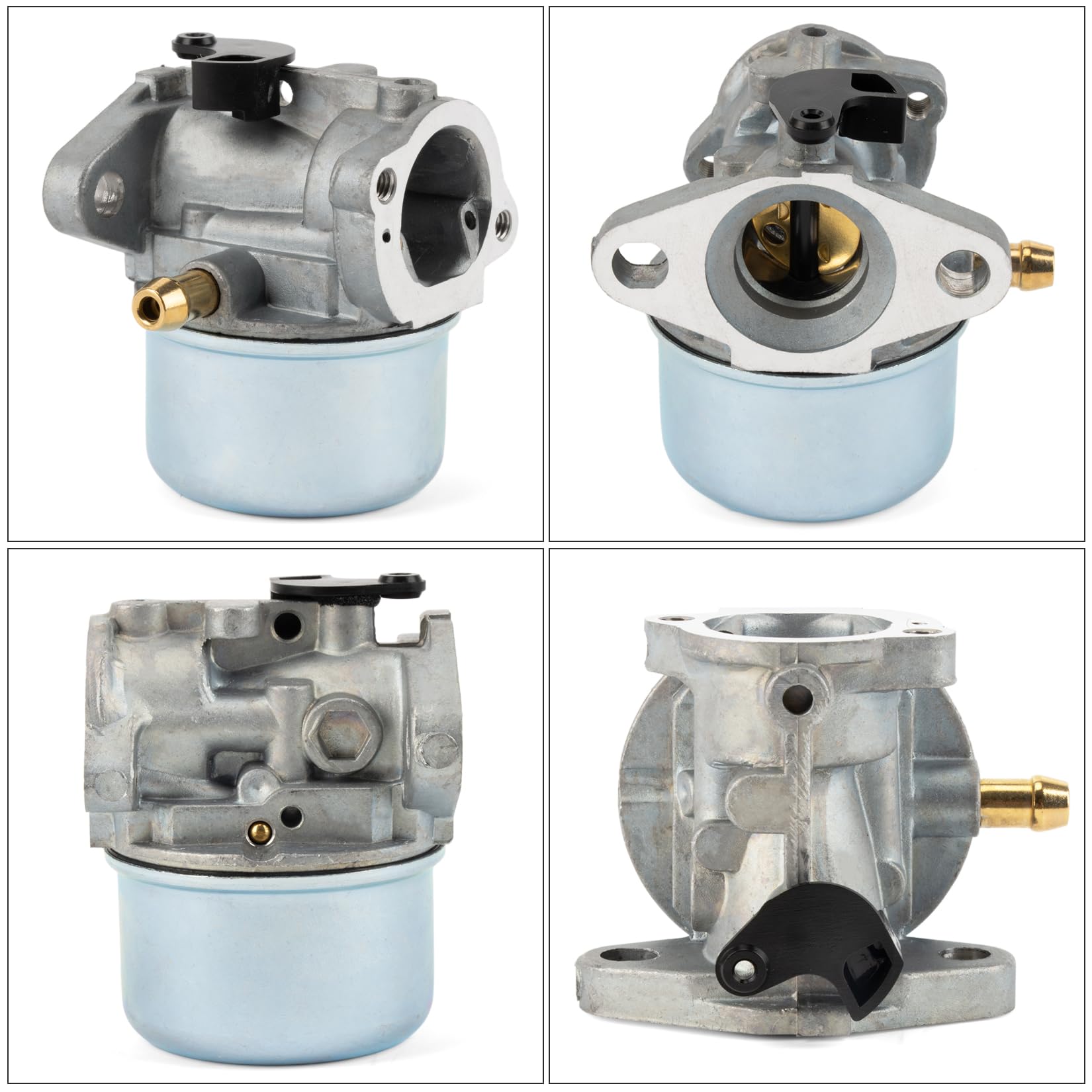 PSLER Carburatore per 799868 498170 Sostituzione del carburatore del tosaerba per 497586 498254 497314 14111, sostituisce per la serie 122000