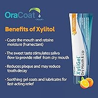 Vista 5 de Oracoat Paquete de alivio de boca seca Xyligel y ligeramente dulce, 40