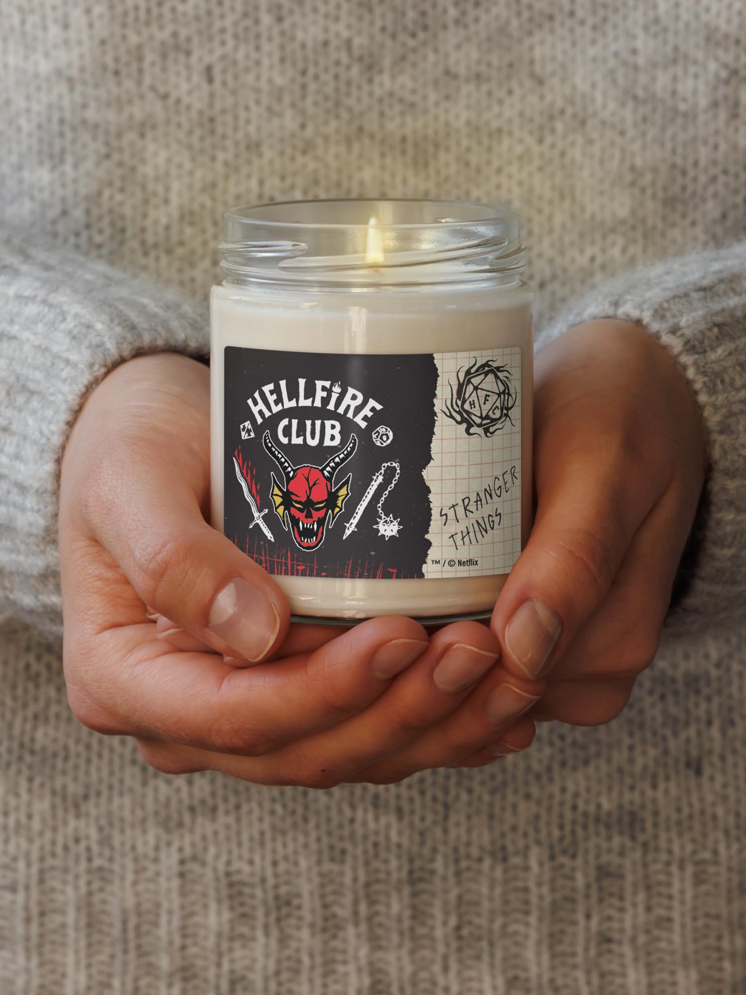 Amazon.com: Stranger Things Hellfire Club Scented Candle
