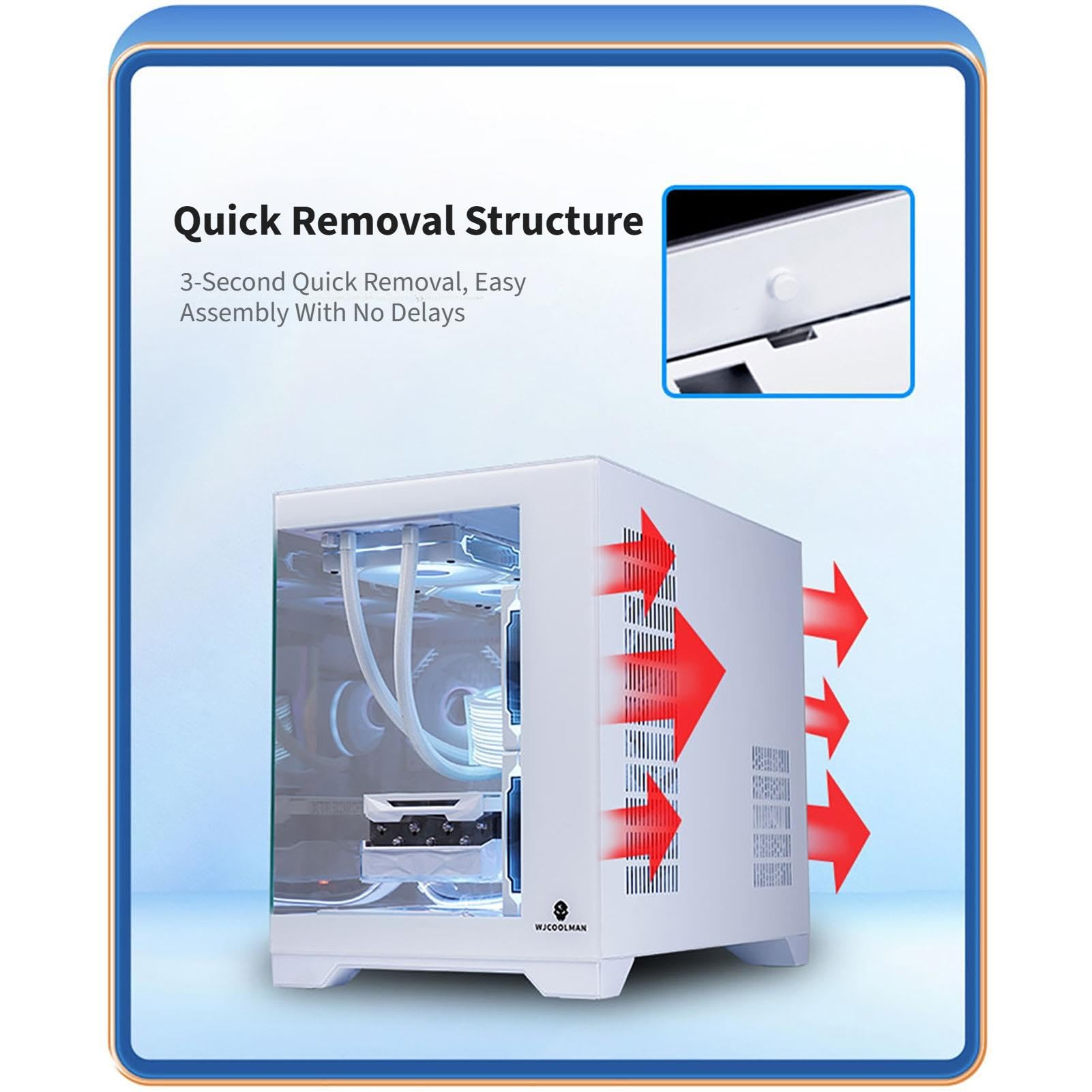 upim M- ATX-Gehäuse Mid-Tower-Desktop-Computer-Gaming-Gehäuse USB 3.0-Anschlüsse, gehärtete Glasscheibe, unterstützt Wasserkühlung, Pink