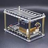 NerdRhino Bit Gamma - 1.2+TH/s Bitcoin Miner BM1370 ASIC chip Acrylic Structure Redefining Home Bitcoin Mining Machine
