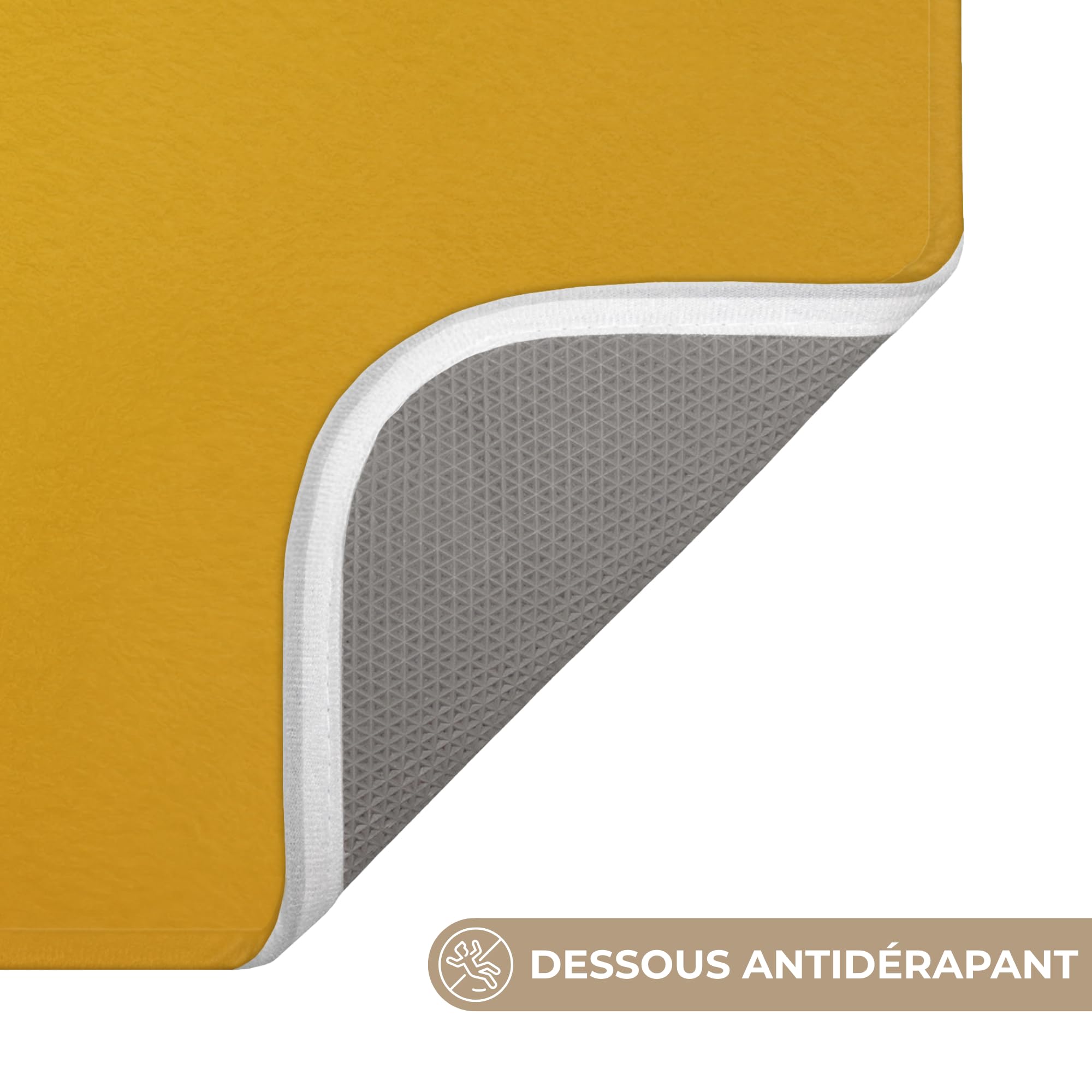 Tapis Salle De Bain Decoration Absorbant Antidérapant Lavable Non