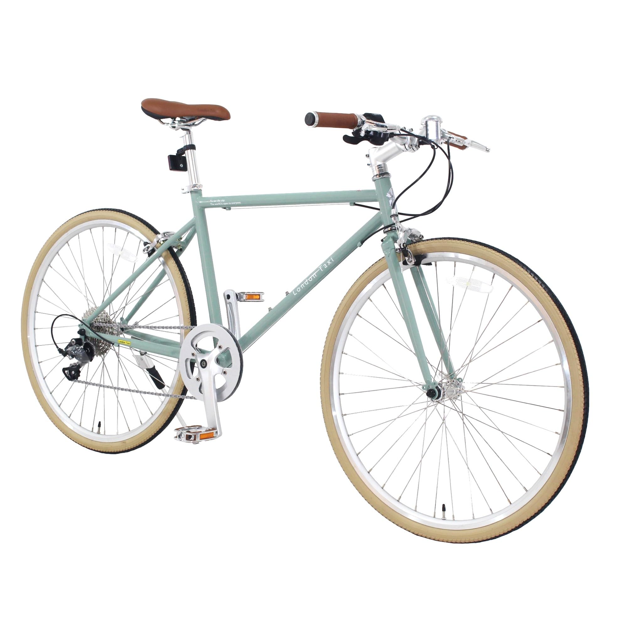 Amazon | 【完成車納品】 クロスバイク 26インチ クロモリ シマノ製 9