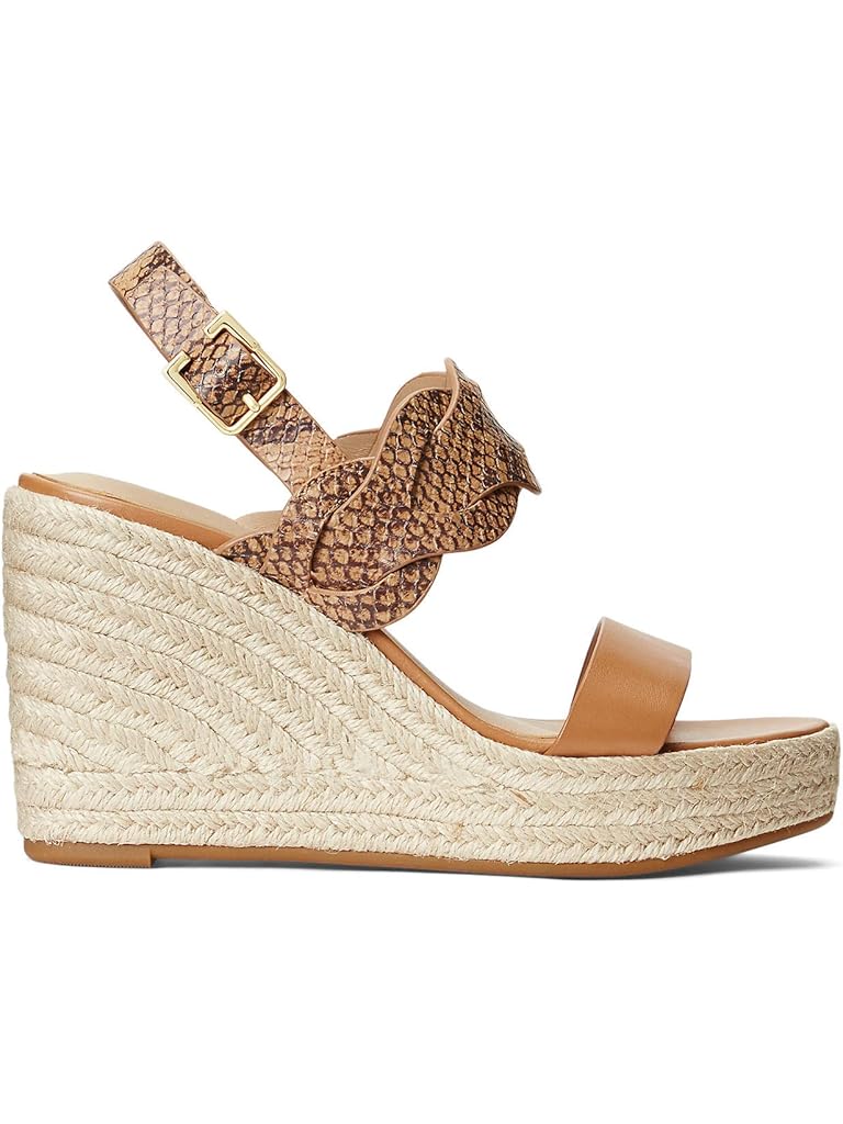 Lauren Ralph Lauren Hazell Leather Espadrille