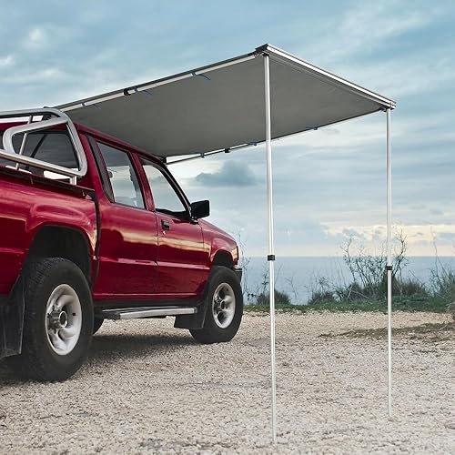 Miniatura 2 de Tela de repuesto para toldo lateral de automóvil, 4.6 x 6.6 pies, toldo de repuesto para toldo lateral de automóvil, toldo de techo, tienda de