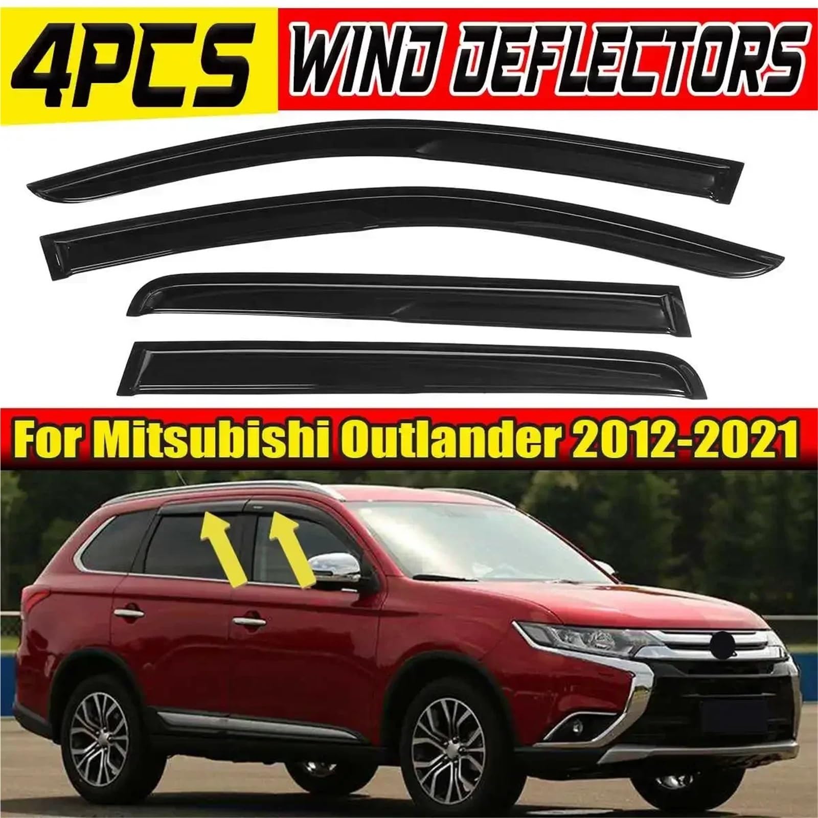 Pompa ciśnieniowa wspomagania Osłony drzwi, osłony okien bocznych, osłony przeciwsłoneczne i przeciwdeszczowe, markizy, osłony do Mitsubishi, pasujące do Outlandera 2012-2021