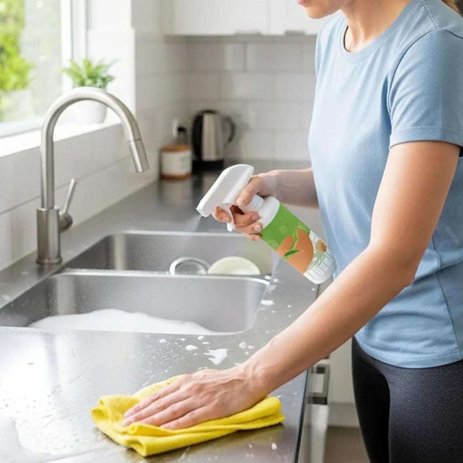 2026 New Electrolyzed Ion Kitchen Cleaner Spray,Multi-purpose Household and Kitchen Cleaning Spray,for Countertops, Appliances & Easy Cleaning Household Items (2Pcs) - Image 8