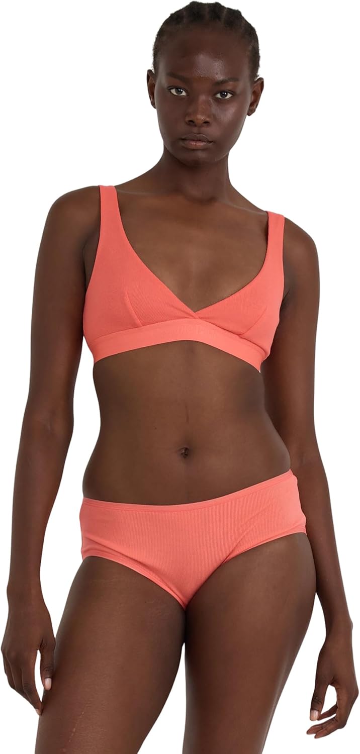 Organic Basics womens Core Rib Organic Cotton Brief Underwear