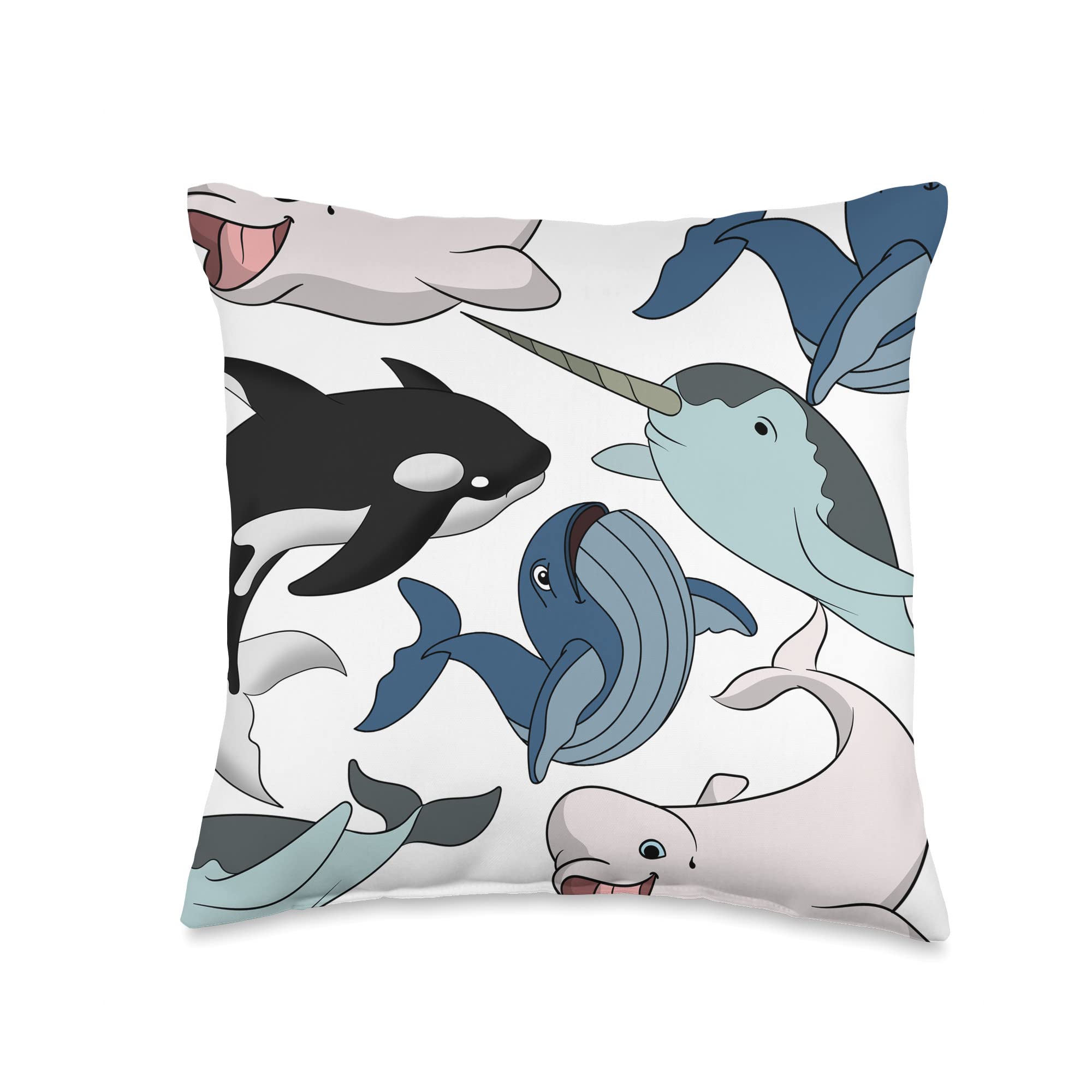 beluga whale pillow pet